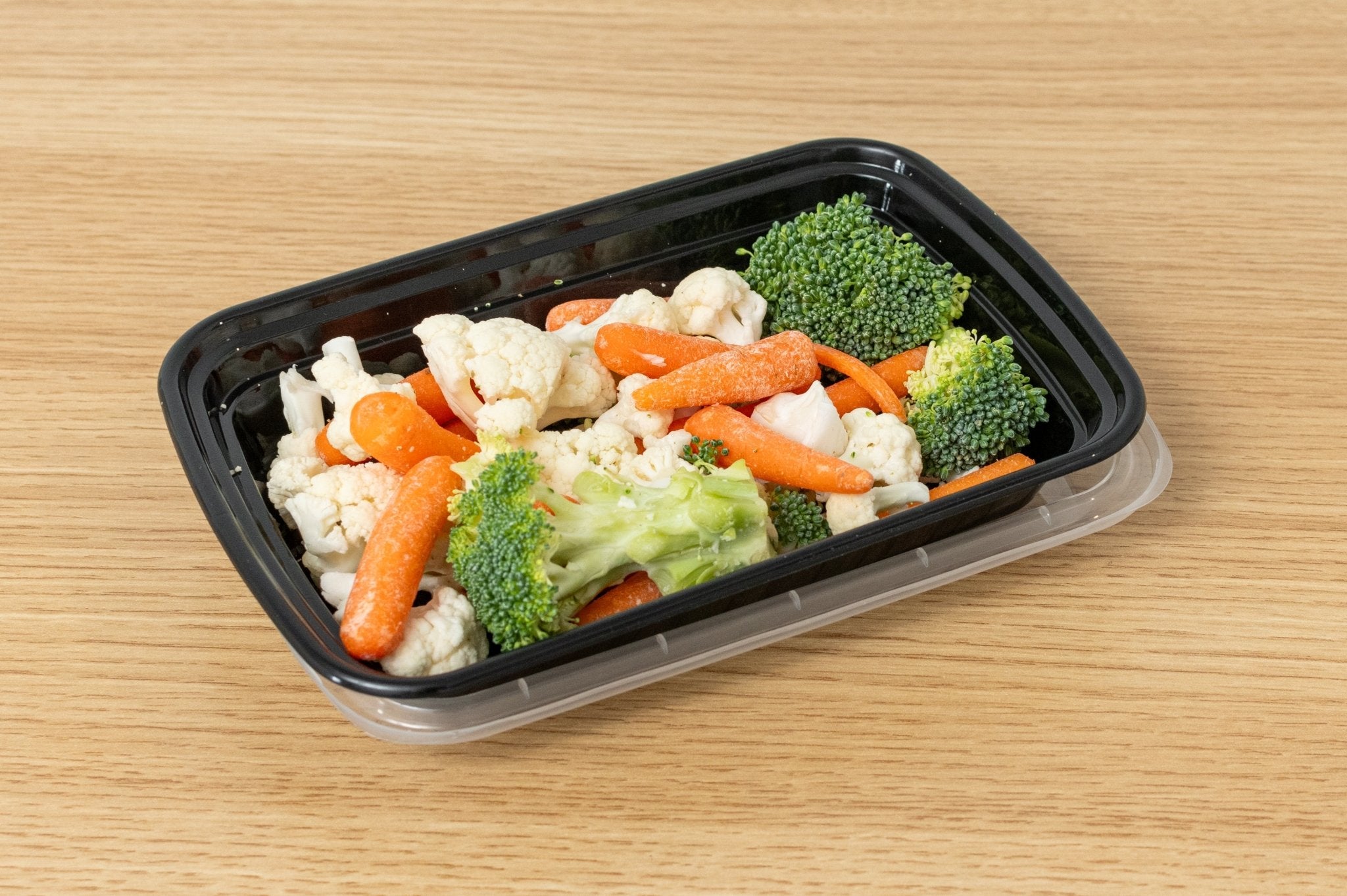 16oz Shallow Rectangular Microwaveable Container with Lid, 150 Sets - Feast Source