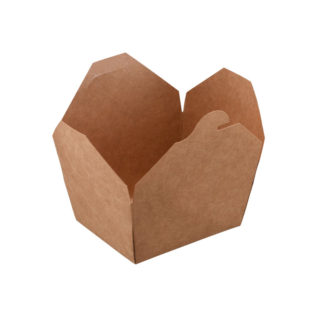 Kraft Paper Take Out Container #1 - Feast Source