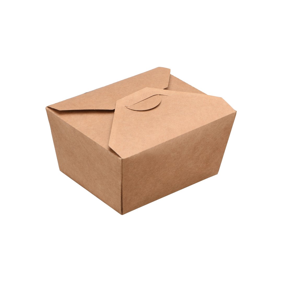 Kraft Paper Take Out Container #1 - Feast Source