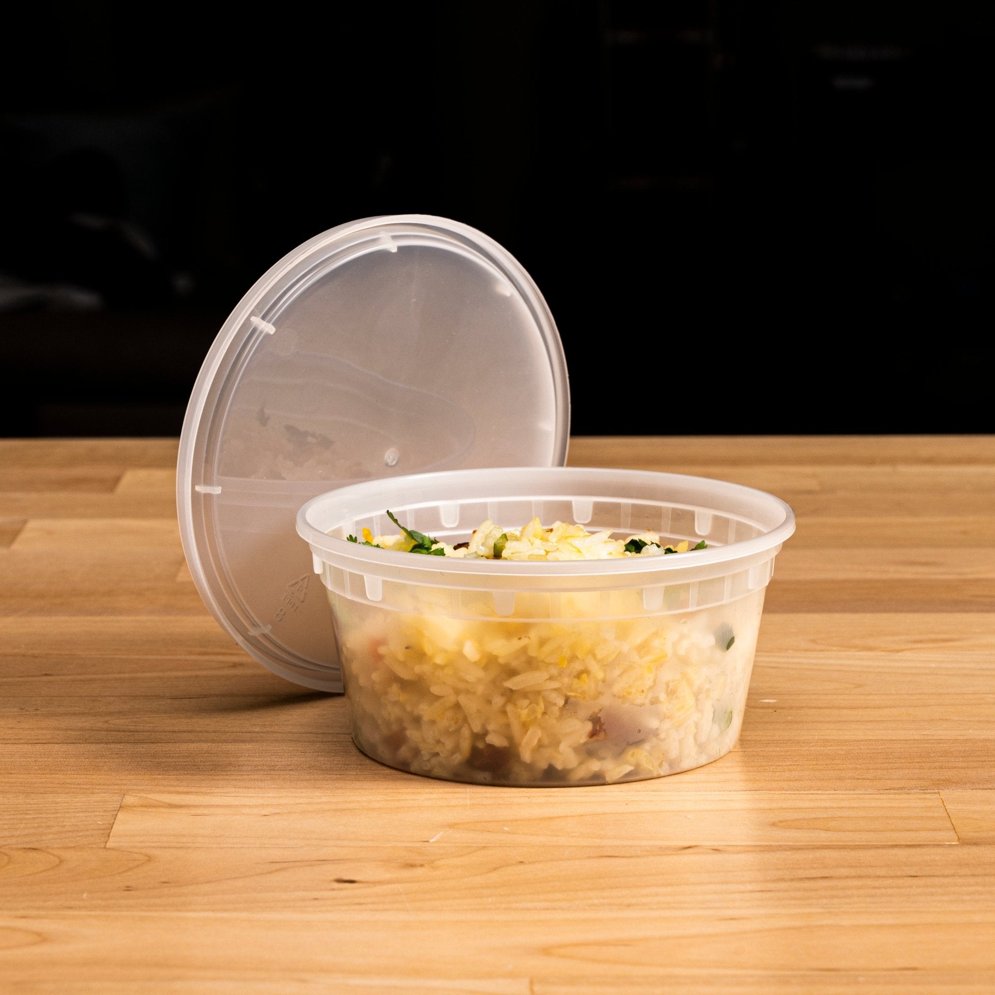 12oz Heavy Duty Deli Container, Base Only, 500pc - Feast Source