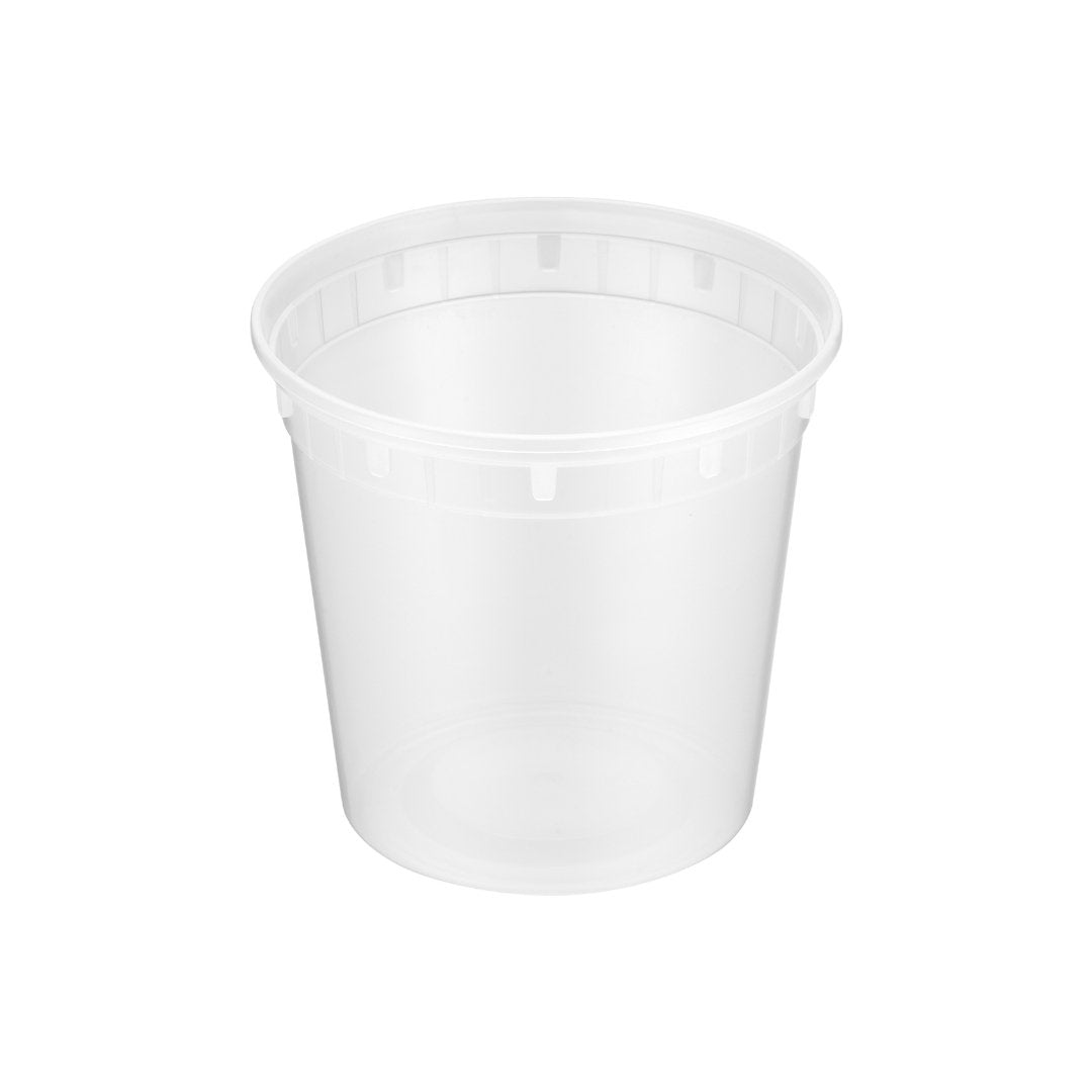 24oz Heavy Duty Deli Container, Base Only, 500pc - Feast Source