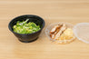 50oz Microwaveable Noodle Bowl with Lid, Black, 120 Sets - Feast Source