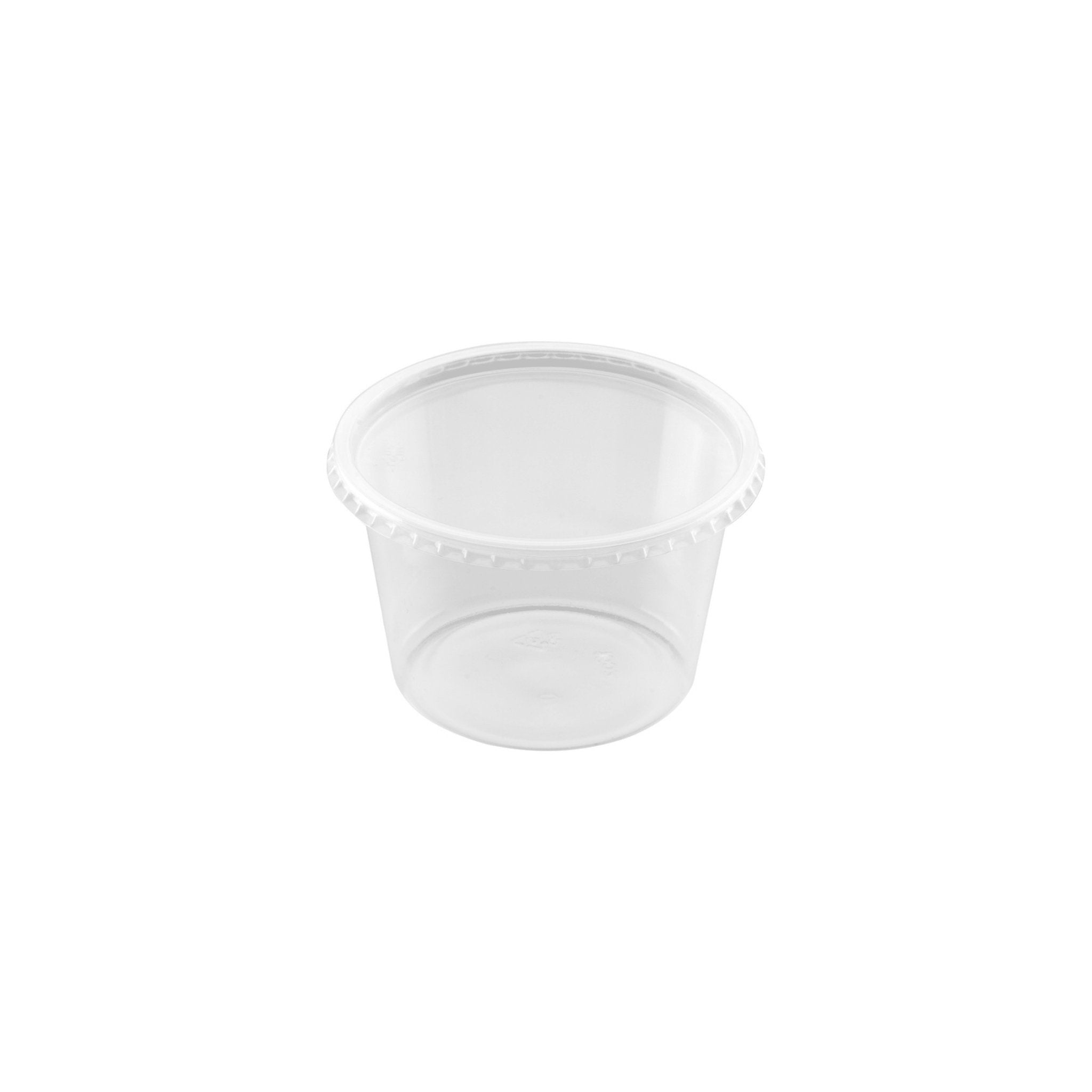 Clear Deli Container Cups 16 oz, 500pc - Feast Source