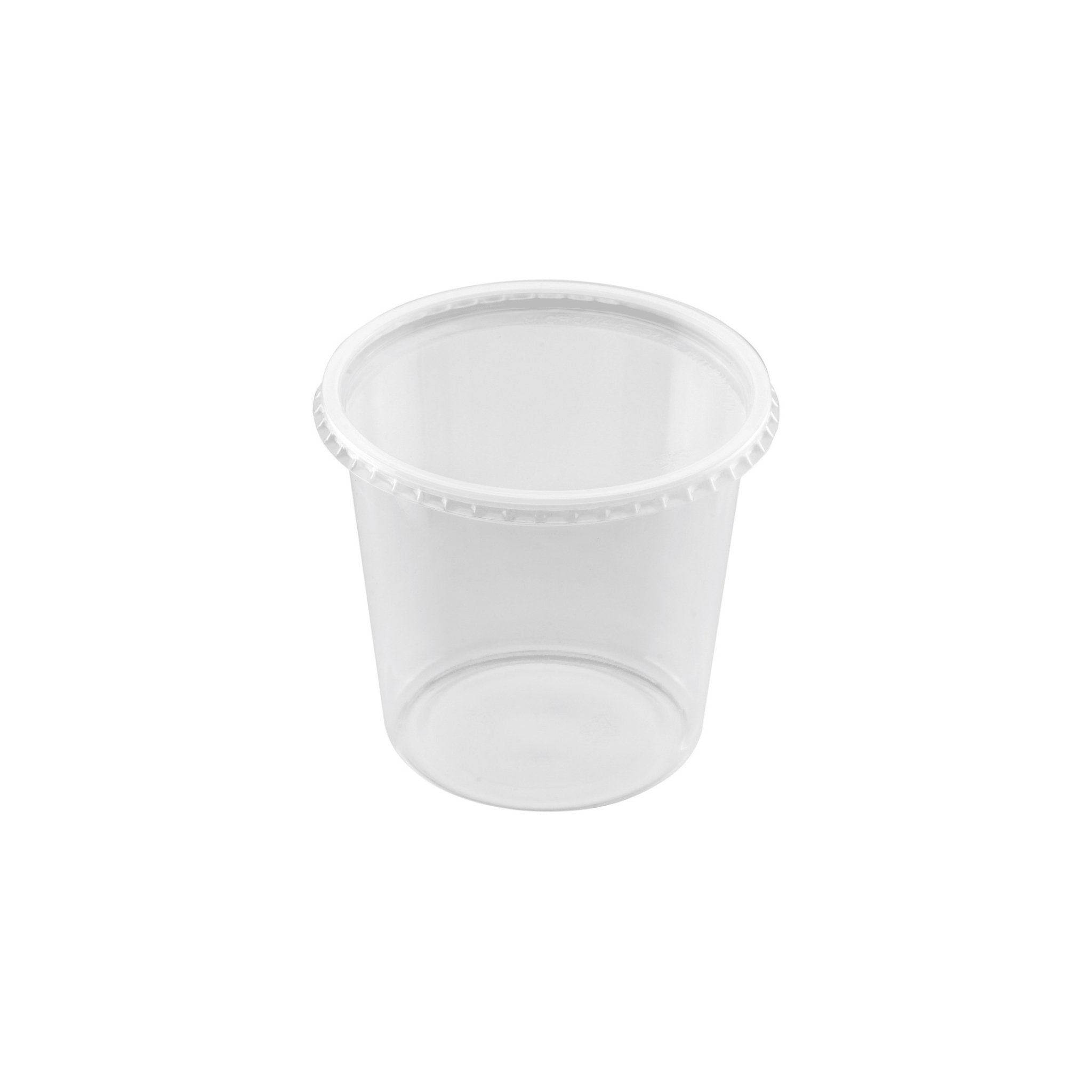 Clear Deli Container Cups 24 oz, 500pc - Feast Source