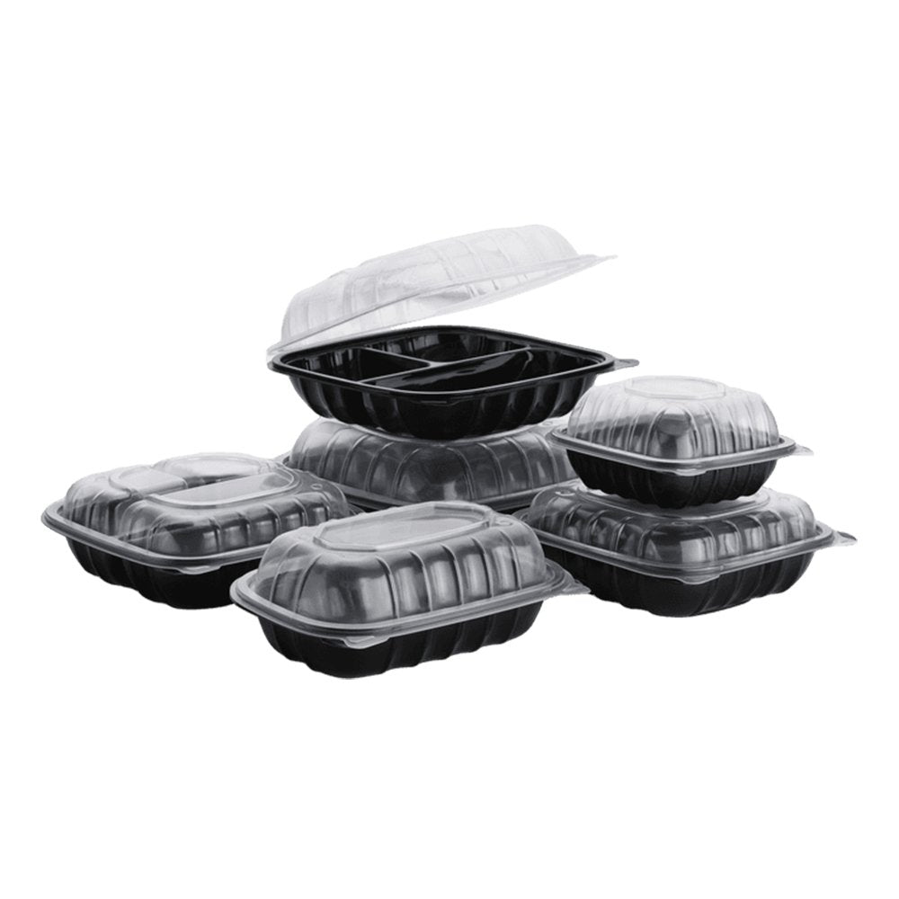 Microwavable Container Sample Clear Top Microwaveable Containers Sample Pack – Feast Source