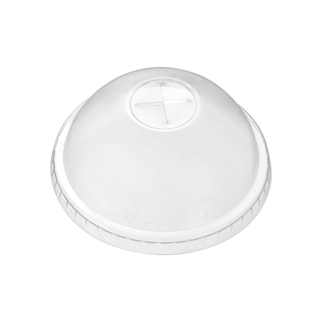 Dome Lid for 32oz PET Cup, 107mm, 500pc - Feast Source