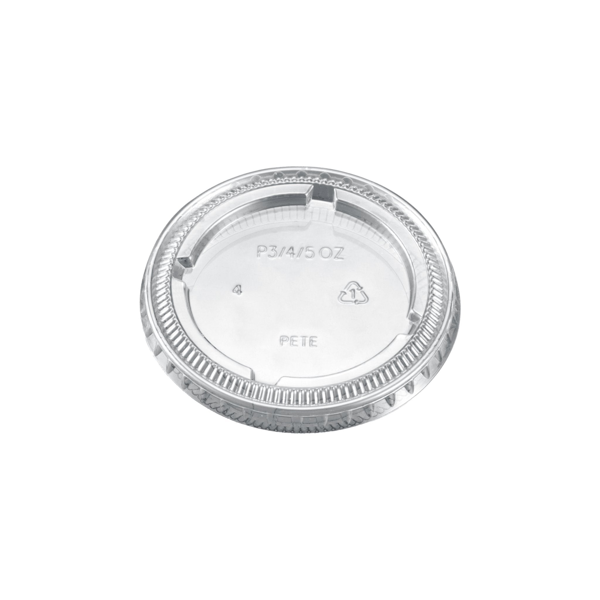 Flat Lid for Portion Cup 3.25 oz, 4 oz, and 5.5 oz, 2500 pc - Feast Source
