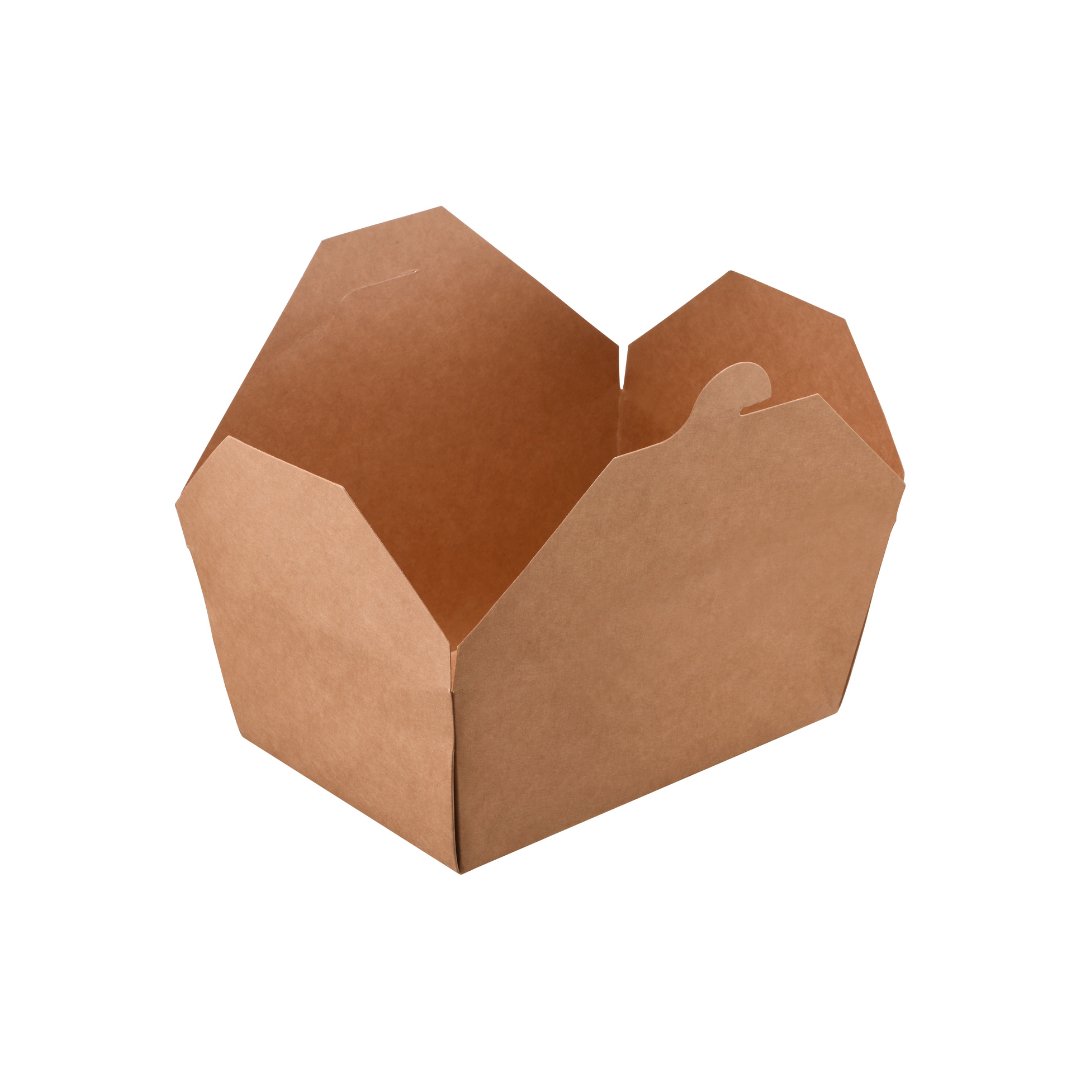 Kraft Paper Take Out Container #8 - Feast Source